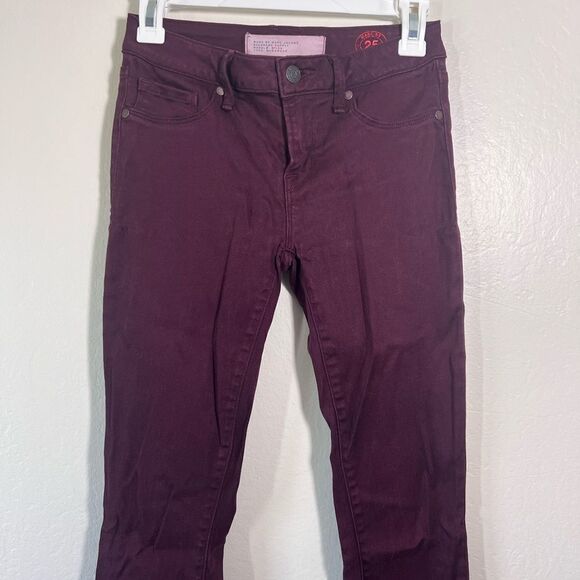 Marc by Marc Jacobs 'Stick' Skinny Jeans in Wine Tasting Size 25 - Picture 9 of 9